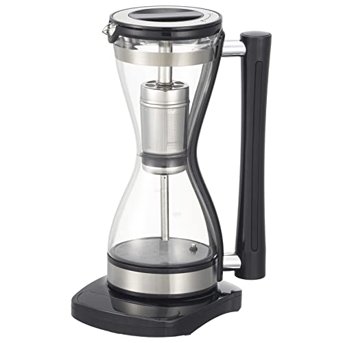 オーム(OHM) オーム電機 コーヒーメーカー サイフォン式 電気 電動 保温機能付き カフェ風 スタイリッシュ ブラック COK-WC 送料無料