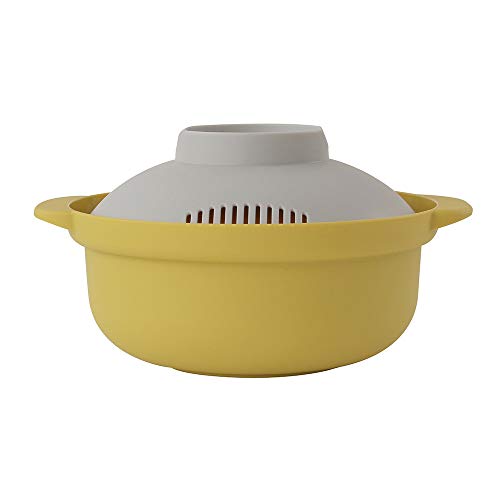 アンドエヌイー(&NE) らくチン! 便利 レンジ鍋 簡単レシピ付 Recopo NIM-118-YE 送料無料