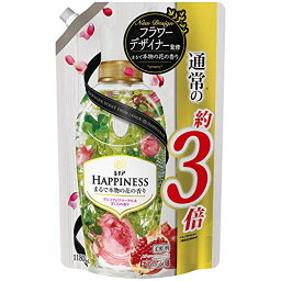 レノア ハピネス 柔軟剤 プレミアムフローラル&ざくろ 詰め替え 約3倍(1180mL) 送料無料