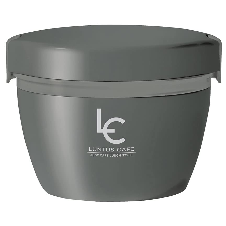 アスベル 保温弁当箱 カフェ丼ランチ 800ml グレー 大容量 幅15.3×奥行14.4×高さ12.5cm HLB-CD800 送料無料