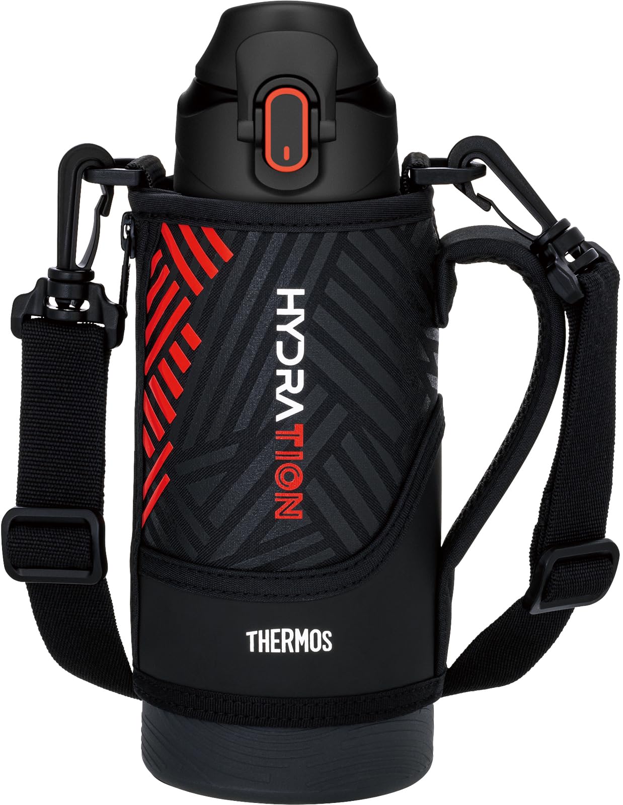 サーモス 水筒 真空断熱スポーツボトル 800ml ブラックオレンジ 保冷専用 FJS-800F B