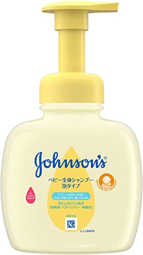 ジョンソンベビー ベビー全身シャンプー 泡タイプ 400mL 本体 ベビーシャンプー 低刺激 送料無料