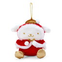 サンリオ(SANRIO) サンリオ マスコットホルダー ポムポムプリン プリン POMPOMPURIN 13×7×12.5cm クリスマ 送料無料