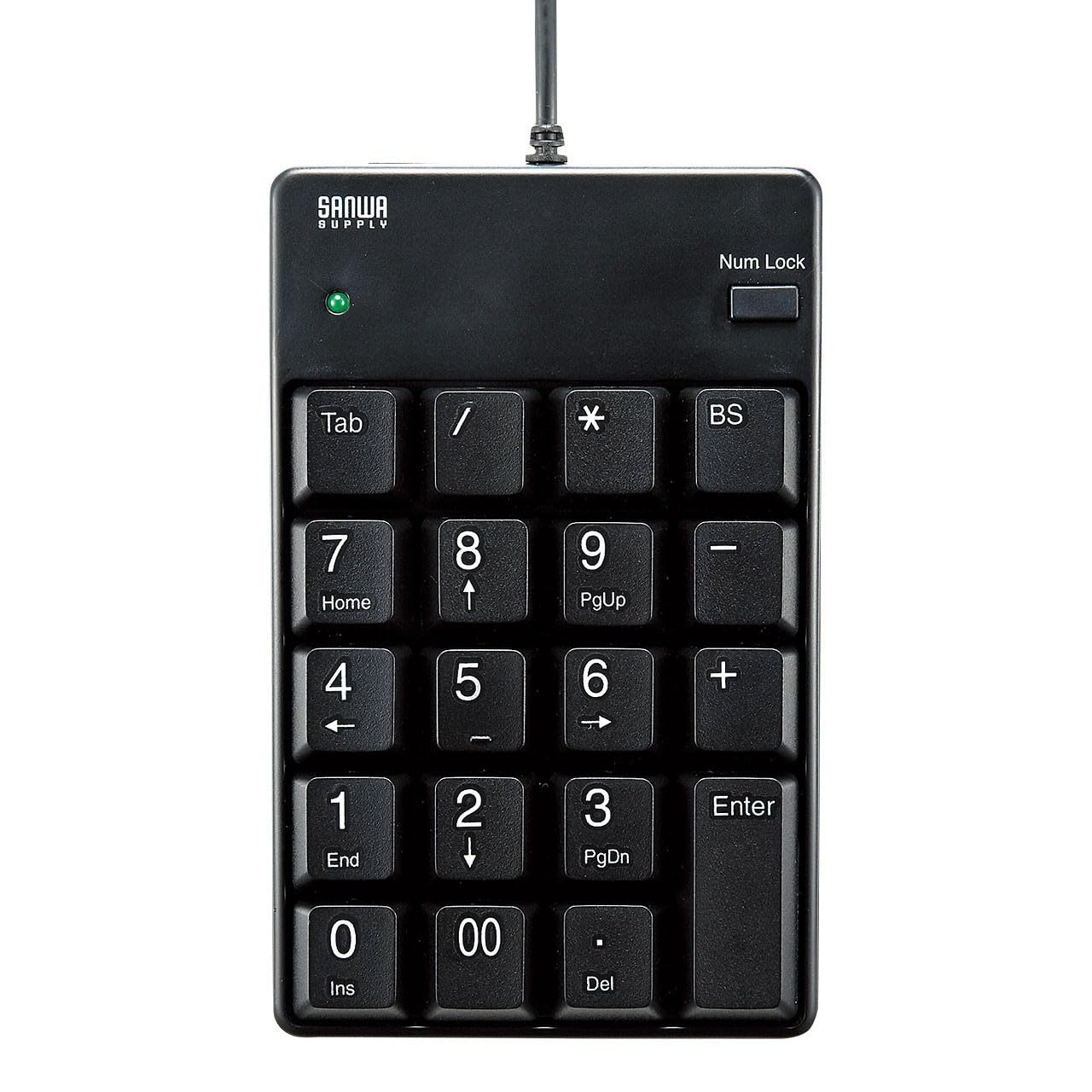 サンワサプライ(Sanwa Supply) USBテンキー ブラック NT-17UBKN 送料無料