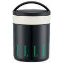 スケーター 抗菌 保温 保冷 スープジャー スープポット 300ml ELLE LJFC3AG-A 送料無料