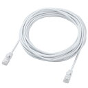 エレコム LANケーブル CAT6A 7m 爪折れ防止 メッシュケーブル ホワイト ECLD-GPAM/WH70 送料無料
