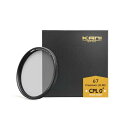 KANI 67mm PLフィルター ZeroSharpシリーズ Premium LR MC CPL 0# Smooth Rotation 送料無料