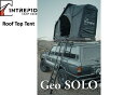 Intrepid製 「GEO SOLO」 正規品 ルーフトップテント 1人就寝 正規販売店商品