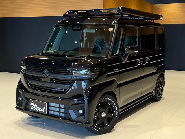 Special Trail Package CROSSROAD スペーシア MK94S専用ルーフラック＋MK56ホイール4本セットルーフラック アルミホイール カスタムパッケージ アウトドア ドレスアップ 軽カー カスタム オフロード 車載ラック MK56 AWセット