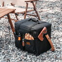 ソフトコンテナ キャンプ用品の収納 収納ボックス アウトドア ツールボックス ギアコンテナ 折りたたみ おしゃれ ギア収納 軽量 大容量 35×27×38cm ...