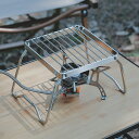 クッカースタンド 網 シングルバーナー 折りたたみ グリルスタンド ストーブ スタンド バーナー ゴトク グリル ステンレス 五徳 イワタニ SOTO ST-3...