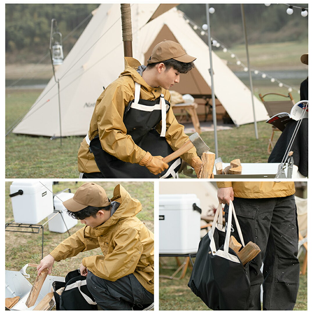 【最大400円OFFクーポン配布中】Naturehike 薪バッグ エプロン 2way キャンプ キッチンエプロン 用品 アウトドア トートバッグ コンパクト 折りたたみ通販格安セール情報　楽天　通販