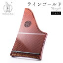 ヘルマンハープ ドイツ製 ラインゴールド 光沢のあるアクリル塗装 最上級モデル Lタイプ 37弦 3オクターブ 細部にこだわった仕上げ 経験者向け ハープ 弦...