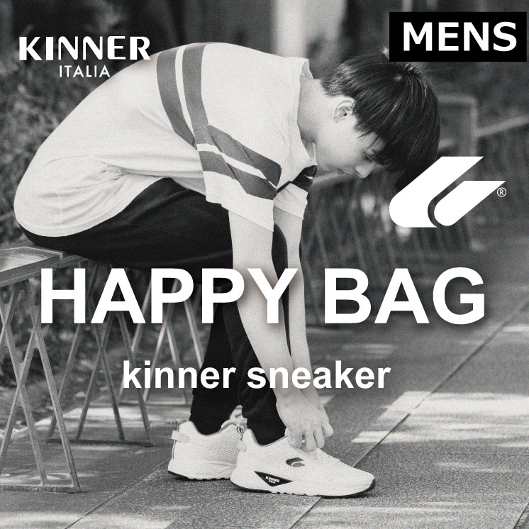 楽天モーブスフットウェアジャパン★2024年★メンズ特別企画★ブランド福袋★KINNER HAPPY BAG 2足入り セット KINNER（キナー）スニーカー【メンズ】