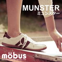 モーブス mobus レザー スニーカー カジュアル メンズ MUNSTER ミュンスター 通勤 通学 旅行 タウンユー