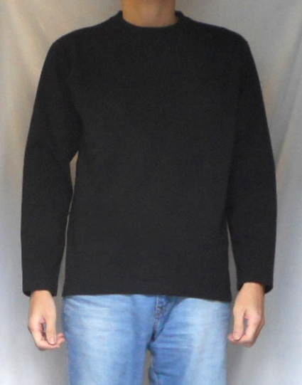 JEMORGAN度詰め天竺 長袖ポケットTシャツM〜XLサイズ09.黒J6044-526ジェーイーモーガン