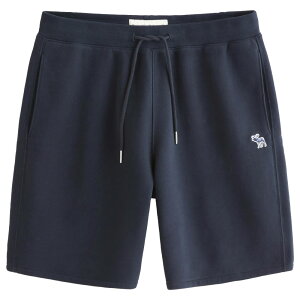 ¹͢ʡۥХӡ&եå  硼ȥѥ ( åȥѥ ) Abercrombie&Fitch Elevated Icon Fleece Short (ͥӡ) ڥϡեѥ Ⱦѥ ûѥ 