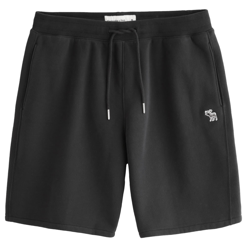 ¹͢ʡۥХӡ&եå  硼ȥѥ ( åȥѥ ) Abercrombie&Fitch Elevated Icon Fleece Short (֥å) ڥϡեѥ Ⱦѥ ûѥ 