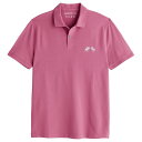 【並行輸入品】【メール便送料無料】アバクロンビー&フィッチ メンズ ポロシャツ ( 半袖 ) Abercrombie&Fitch Signature Icon Polo (ダークピンク) 【ポロ ポロシャツ 】