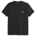 アバクロンビー&フィッチ Tシャツ メンズ 【並行輸入品】【メール便送料無料】アバクロンビー&フィッチ メンズ Tシャツ ( 半袖 ) Abercrombie&Fitch Elevated Icon Tee (ブラック) 【tシャツ tシャツ 】