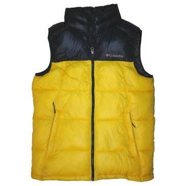 【並行輸入品】コロンビア メンズ ベスト ( ダウンを含まない中綿 ) Columbia Pike Lake Vest (イエロー) 【 アウター ジャケット 】