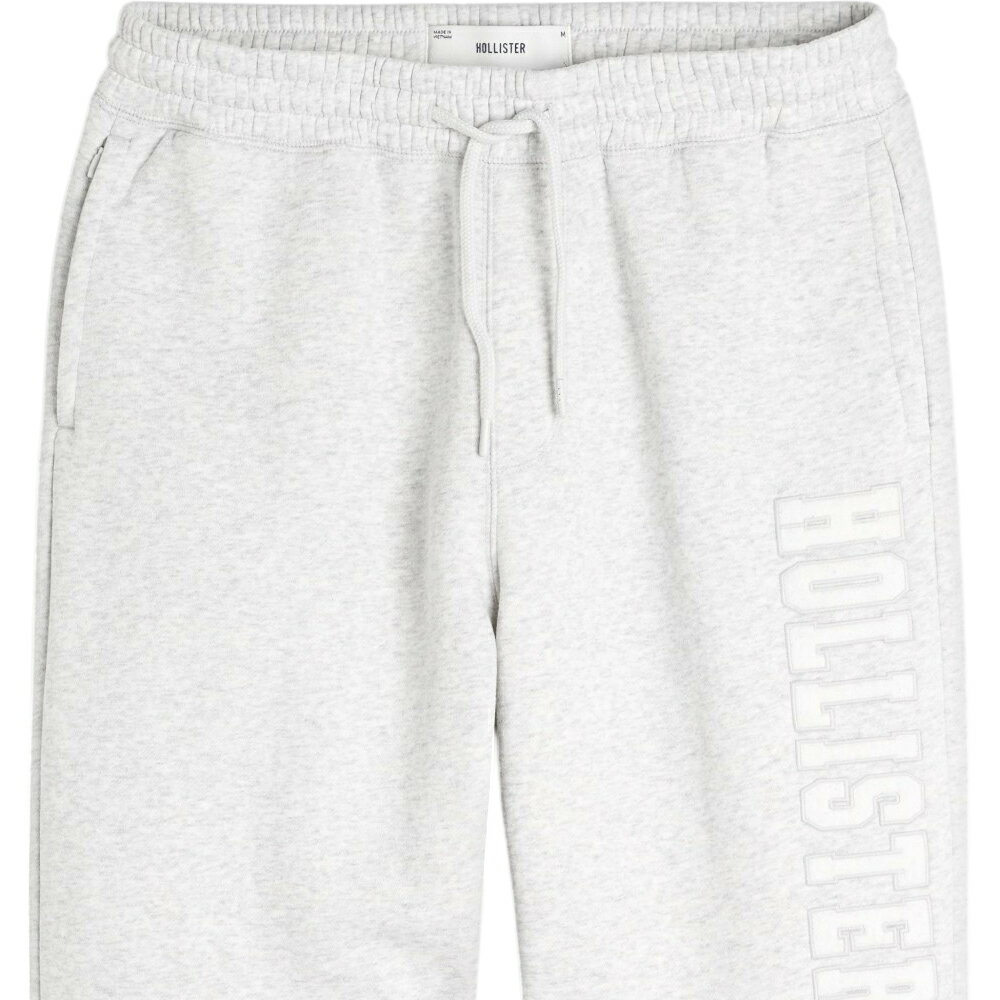 【並行輸入品】ホリスター メンズ バギー スウェットパンツ Hollister Baggy Logo Graphic Sweatpants (ヘザーグレー) 【フリース スウェットパンツ バギー 】