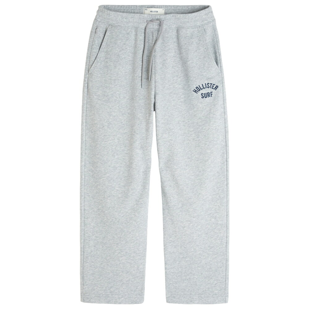 Rakuten - 【並行輸入品】ホリスター メンズ テリーフリース スウェット パンツ ( バギーレッグ ) Hollister Baggy Terry Logo Graphic Sweatpants (ヘザーグレー) 【ロングパンツ バギー テリー 】