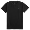 【並行輸入品】【メール便送料無料】ホリスター メンズ Tシャツ ( 半袖 ) Hollister Icon Crew T-Shirt (ブラック) 【tシャツ tシャツ 】