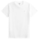 【並行輸入品】【メール便送料無料】ホリスター メンズ Tシャツ ( 半袖 ) Hollister Icon Crew T-Shirt (ホワイト) 【tシャツ tシャツ 】