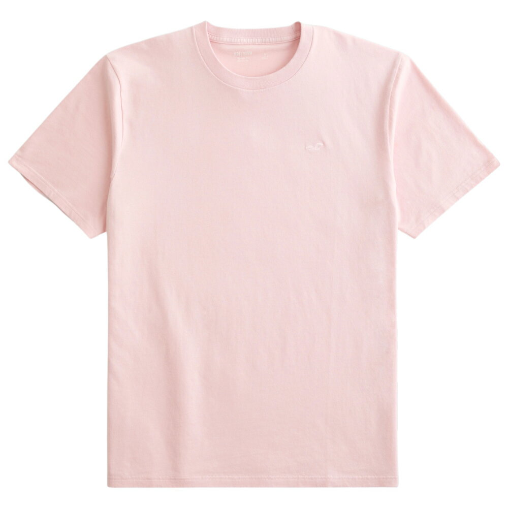 Rakuten - 【並行輸入品】【メール便送料無料】ホリスター メンズ Tシャツ ( 薄手軽量タイプ ) Hollister Classic Fit Icon Crew T-Shirt (ピンク) 【tシャツ tシャツ 】