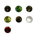 (◇pair)樹脂ポストピアス2.8mmストーンY55-ペア(2個)▼2200円以上でネコポス送料無料▼樹脂ピアス 金属アレルギー