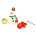 クリスマス スノーマンと手袋のセットピアス【PM539-2】▼2200円以上でネコポス送料無料▼ Xmas