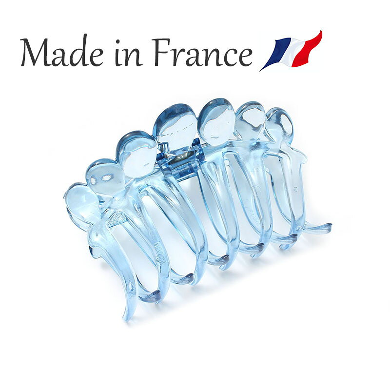 Rakuten - フランス製 アウトレット バンスクリップ ヘアクリップ D43- まとめ髪 ヘアアレンジ