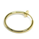 (◆not a pair)イヤリングフープ/ゴールド20mm【Y69-66】(1個ペアではございません)▼2200円以上でネコポス送料無料▼