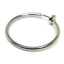 (◆not a pair)イヤリングフープ/シルバー30mm【Y69-67】(1個ペアではございません)▼2200円以上でネコポス送料無料▼