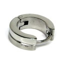 日本製ステンレスピアス(1個)【JT-S-27】アクセサリー フープピアス ユニセックス