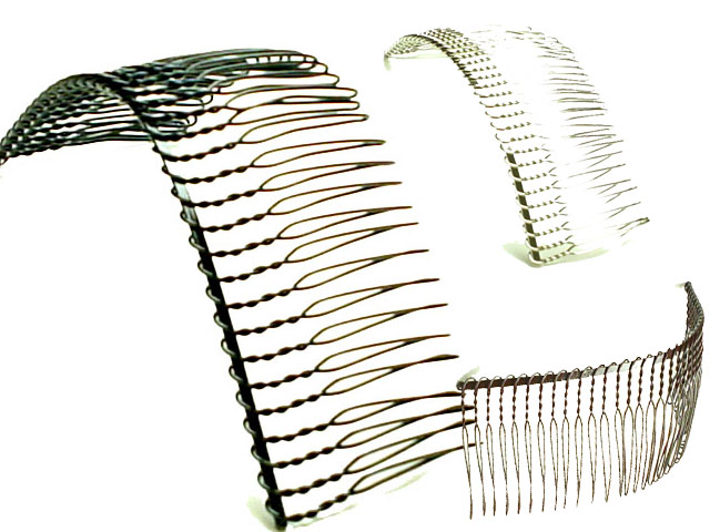 【10%off 周年記念Sale】セールはがねコーム大【HR-J160】(コーム ヘアアクセサリー 髪どめ)