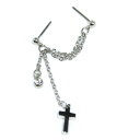 (◆not a pair)2ホールピアス【片耳用】【Y68-07】(1個ペアではございません)▼2200円以上でネコポス送料無料▼(ピアス 可愛いピアス ピアス...