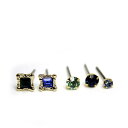 ピアスロジウムポストデザイン(セット)【alamode-121】5個アクセサリーかわいい