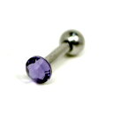 ボディピアス 16G タンザナイト【Y67-06】(1個ペアではございません)▼2200円以上でネコポス送料無料▼