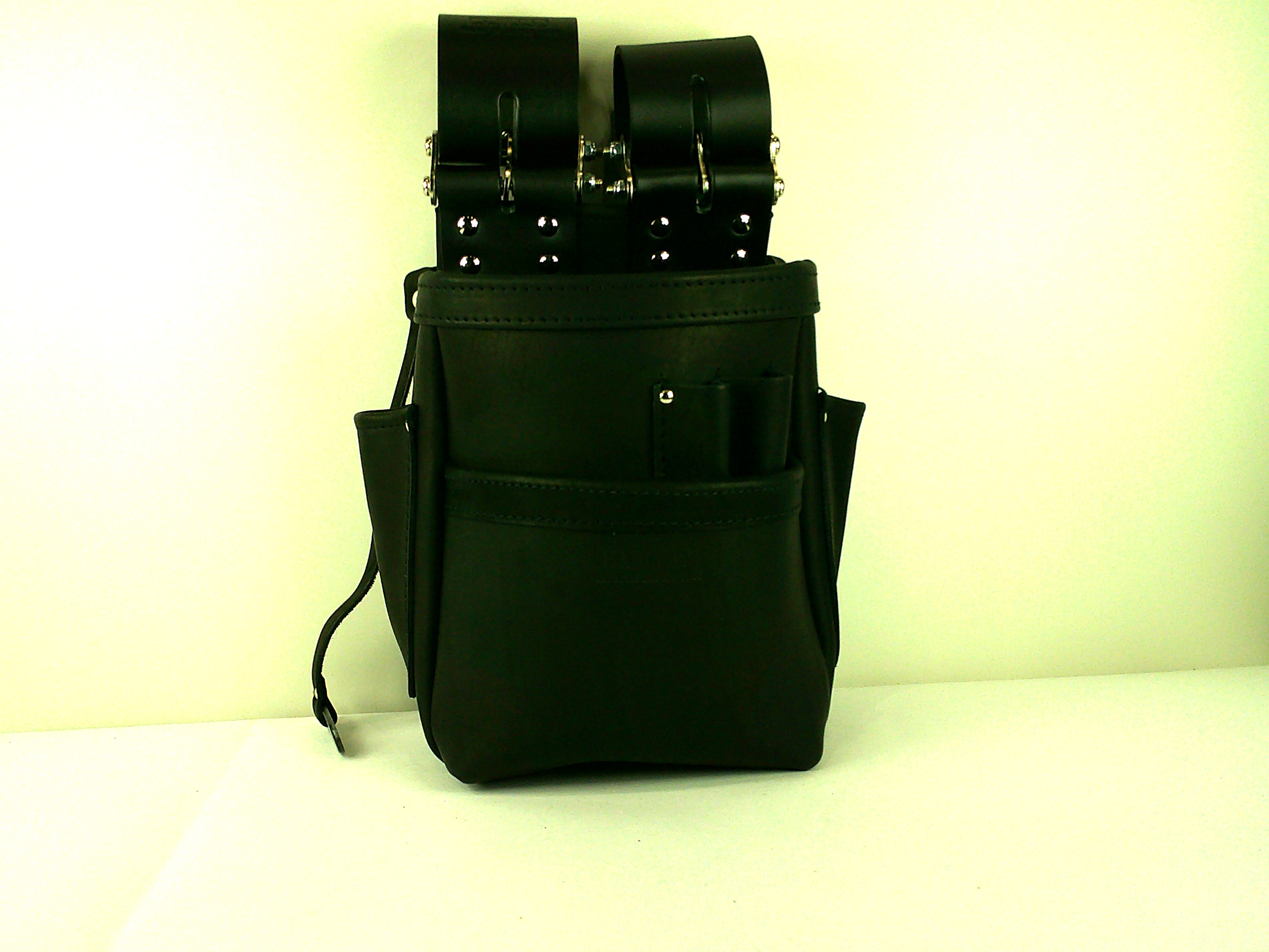 KNICKS ニックス　KB-201SPDX　自在型チェーンタイプコンビ革2段腰袋