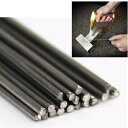 高品質アルミ溶接棒 50本セット 50cm シルバー 低温溶解 716-752°F (380-400°C) DIY・プロ用 簡単操作 溶接作業用ブラシ付属 ch...