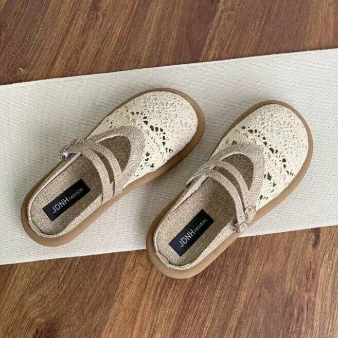 サンダル 亜麻 快適 レディース ファッション hbq666