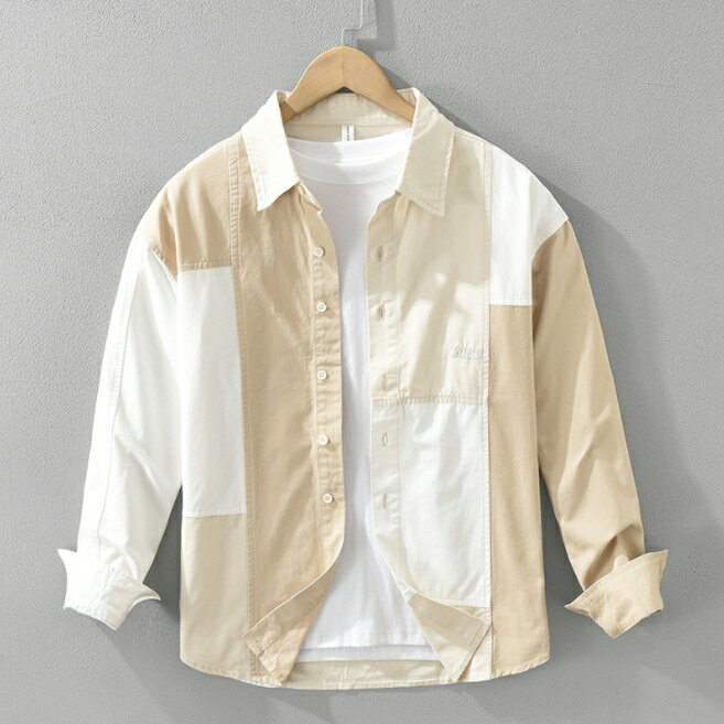 Rakuten - 新品 カーゴシャツ シャツジャケット 極美品 メンズ 長袖シャツ シャツ ワーク ヴィンテージ 春秋冬 トップス hbq676