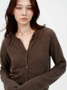 100%羊毛 無縫製 レディースカーディガン 秋冬 ニット 長袖 シンプル 無地 フェミニン M/Lサイズ オフィスカジュアル 通勤 軽量 ブラック ブラウン ホワイト(4)