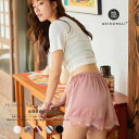 ペチパンツ ゆったり ショートパンツ 無地 夏 シンプル ペチコート インナーパンツ レディース ショートレギンス 3分丈 透け防止 スパッツ アンダーウェア ブライダルインナー ドレスインナー タップパンツ