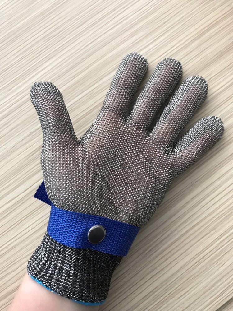 ステンレス手袋 鋼メッシュ 作業手袋 食品加工 安全 DIY 工事 危険な作業 切れない軍手 セーフティグローブ 手の保護