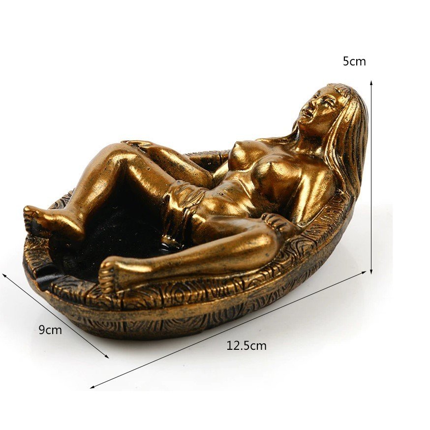 セクシーな灰皿 アンティーク 置物 オブジェ