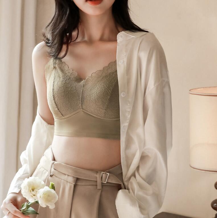 ブラトップ レース 美背中 胸パッド付き レディース ファッション