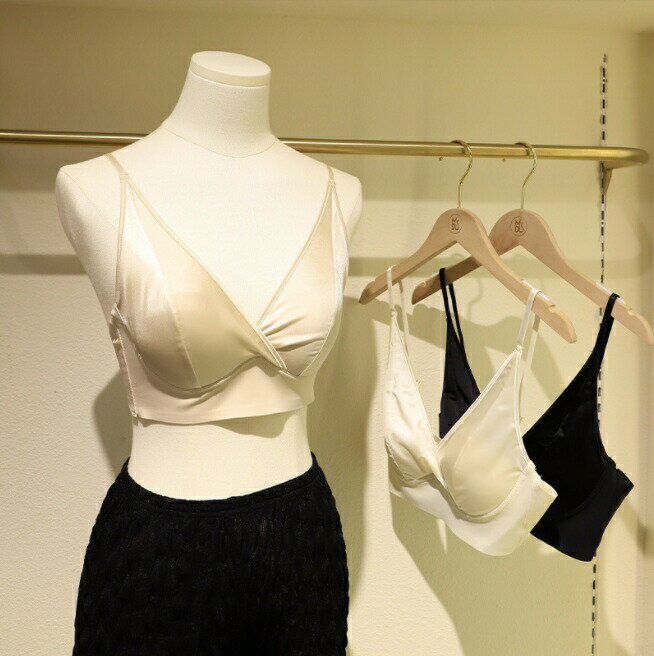 ブラトップ ブラジャー 胸パッド付き ブラトップ無地 快適 レディース ファッション